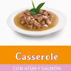 Alimento Fancy Feast Casserole Atún Salmón 85g PACK 15 unidades
