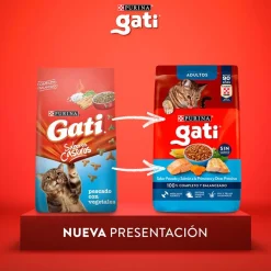 Alimento Gati sabor Pescado y Salmón 15kg