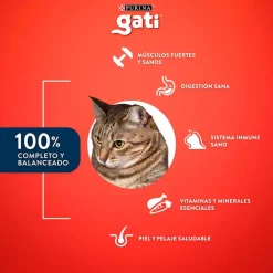 Alimento Gati sabor Pescado y Salmón 1kg