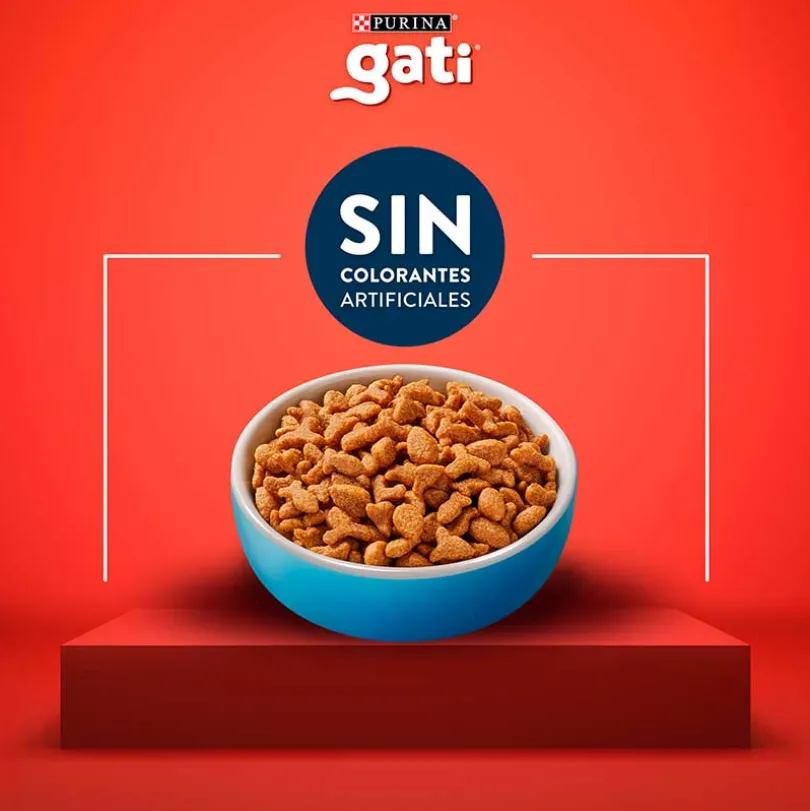 Alimento Gati sabor Pescado y Salmón 1kg