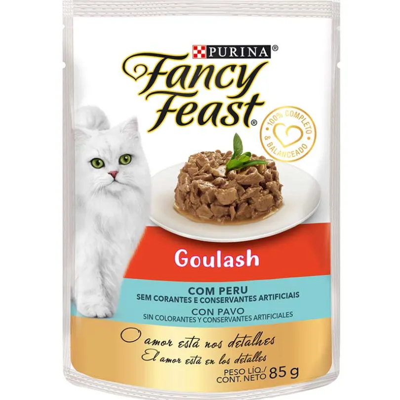 Alimento húmedo Fancy Feast Goulash Pavo 85g