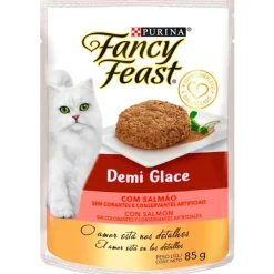 Alimento húmedo Fancy Feast Demi Glace salmón 85g