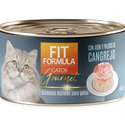 Alimento Húmedo Fit Formula Gato Gourmet Pack Sabores 12 un