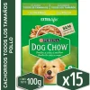 Alimento húmedo para perro DOG CHOW® Cachorros con Pollo sobre 100gr Pack 15 Unidades