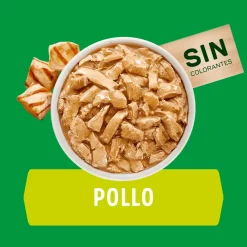 Alimento húmedo para perro DOG CHOW® Cachorros con Pollo sobre 100gr Pack 15 Unidades