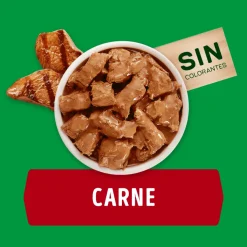 Alimento húmedo para perro DOG CHOW® Adultos con Carne sobre 100g Pack 15 Unidades