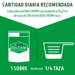 Alimento húmedo para perro DOG CHOW® Adultos con Carne sobre 100g Pack 15 Unidades