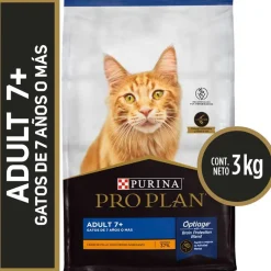 Alimento para gatos Senior PURINA PRO PLAN Adult 7+