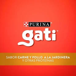 Alimento seco para gato GATI Adultos Carne y Pollo a la Jardinera 15Kg