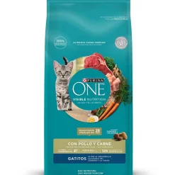 Alimento seco para gato PURINA® ONE® Gatito Pollo y Carne