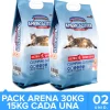 America Litter Odor Seal Olor Talco Bebe Pack 30kg
