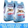 America Litter Ultra Odor Seal Lavanda Pack 30kg