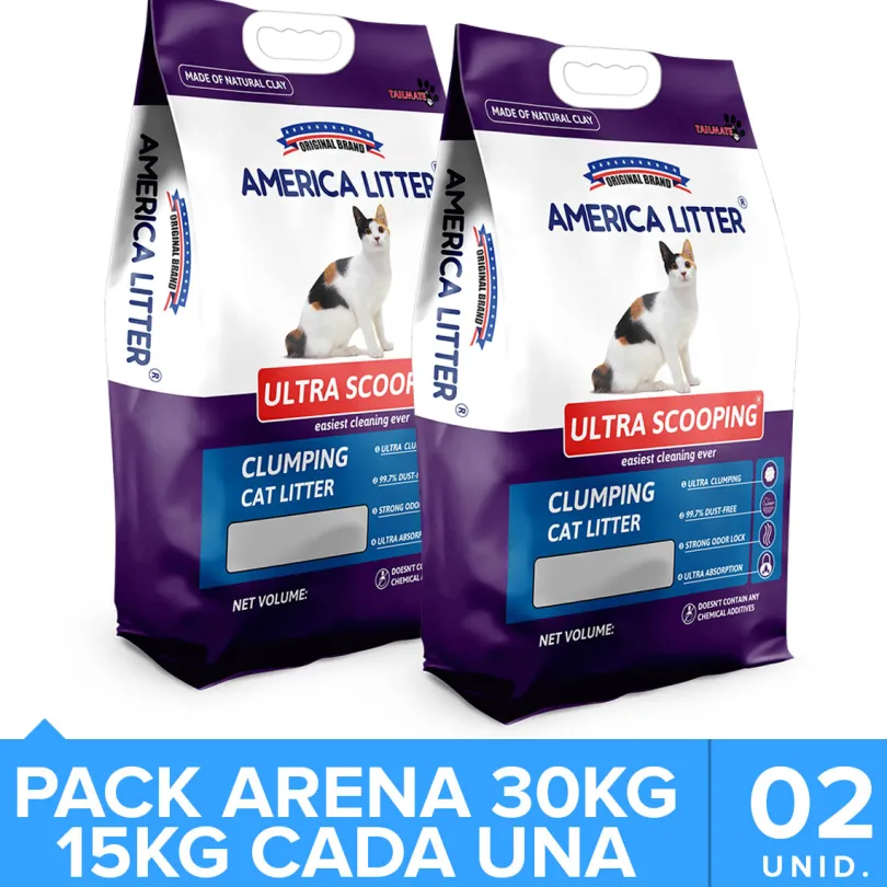 America Litter Ultra Scooping Pack 30kg