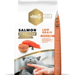 Amity Cat Low Grain Salmón Adult Sterilized 7kg
