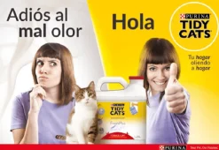 Arena sanitaria aglutinante TIDY CATS® Lightweight 2,72kg