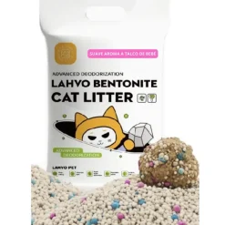 Arena Sanitaria para Gatos Aroma Suave a Talco de Bebe PACK 20KG
