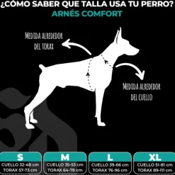 Arnés Comfort Para Perros StreetDogs Black L
