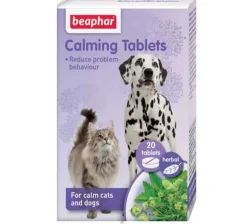 Beaphar Calming Tableta Calmante para Perros y Gatos 20 Comprimidos