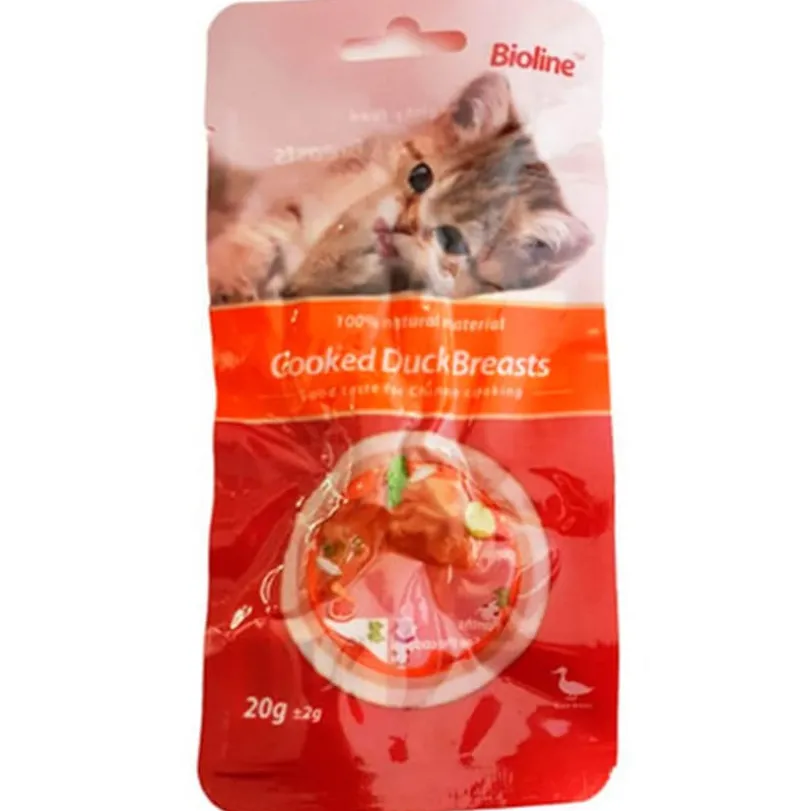 Bioline Pechuga de Pato Cocida 20gr