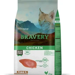 Bravery Chicken Kitten Cat 2kg