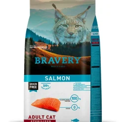Bravery Salmon Adult Cat Sterilized 2kg