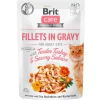 Brit Care Cat Pouch Sabor Pavo y Salmón 85gr