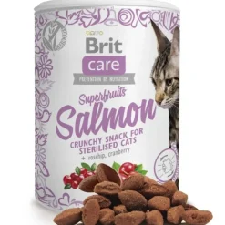 Brit Care Cat Snack Superfruits Salmón 100gr