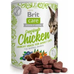 Brit Care Cat Snack Superfruits Pollo 100gr
