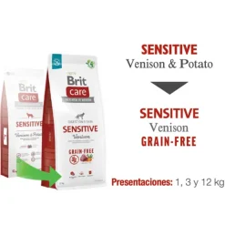 Brit Care Dog Adult Sensitive Venado 3kg