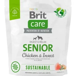 Brit Care Dog Chicken Insect Senior 1kg