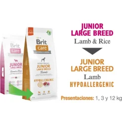 Brit Care Dog Junior Large Lamb Hypoallergenic 12kg