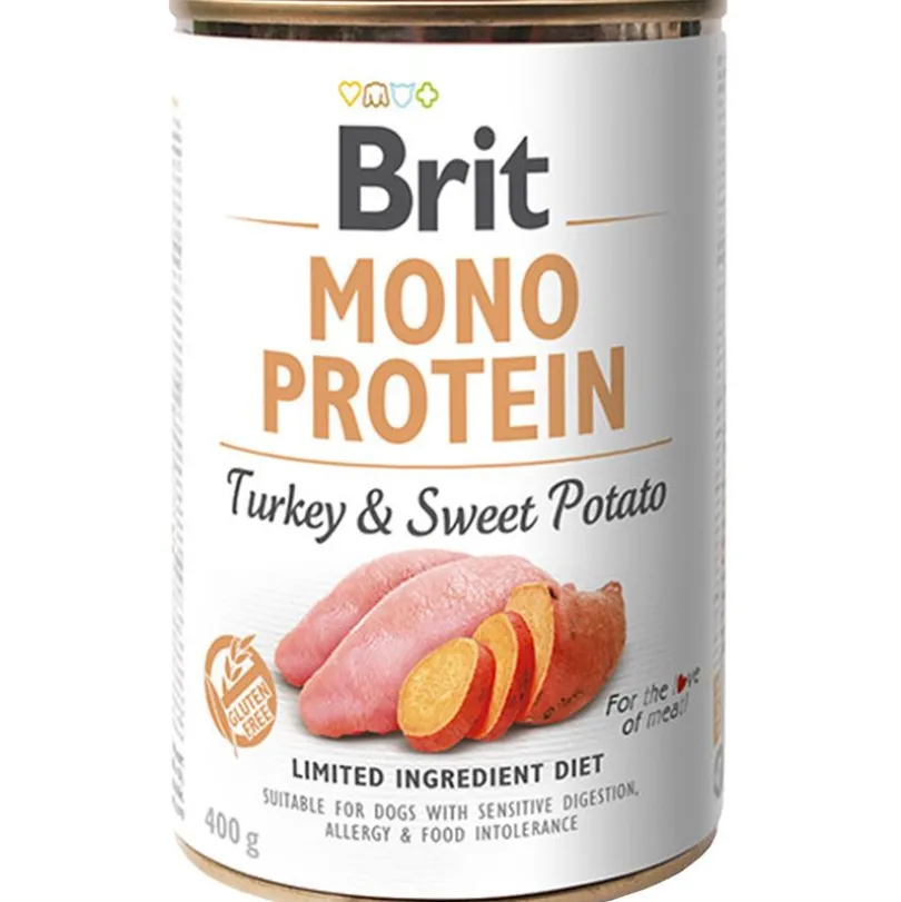 Brit Care Mono Protein Pavo y Papa Dulce 400gr