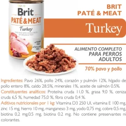 Brit Care Paté & Meat Turkey 800gr