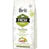 Brit Fresh Duck with Millet Adult Active Run and Work 12kg