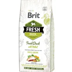 Brit Fresh Duck with Millet Adult Active Run and Work 12kg