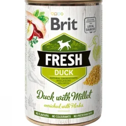 Brit Fresh Perros Duck with Millet 400gr
