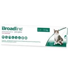 Broadline Spot On Pipeta Gato 2.5-7.5Kg X 1 UNID