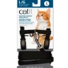 Cat It Arnes Large con trailla para Gatos color negro