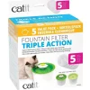 Cat It Filtros para Fuente Flor 3 Litros 5 Unidades