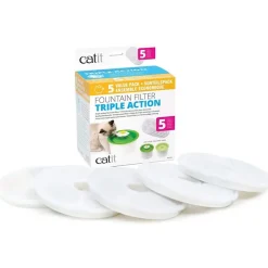 Cat It Filtros para Fuente Flor 3 Litros 5 Unidades