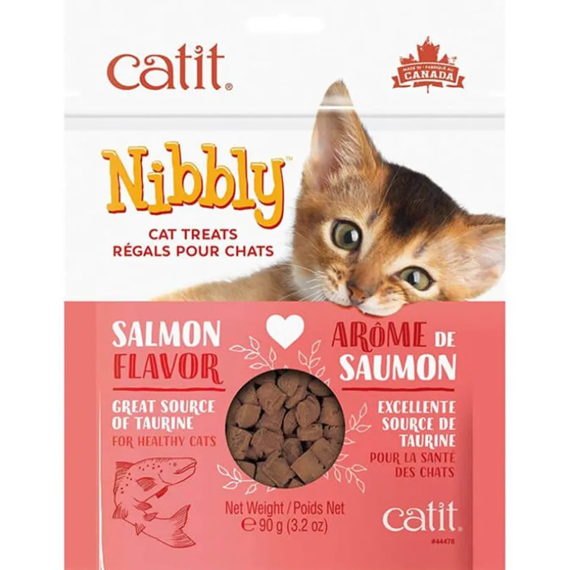 Cat It Nibbly Snack Salmón 90gr