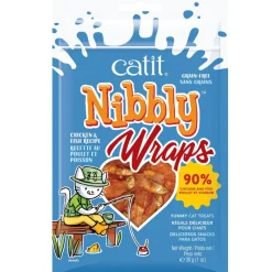 Cat it Nibbly Wraps Pollo y Pescado 30gr