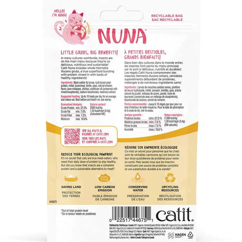 Cat It Nuna Insecto y Pollo 60gr