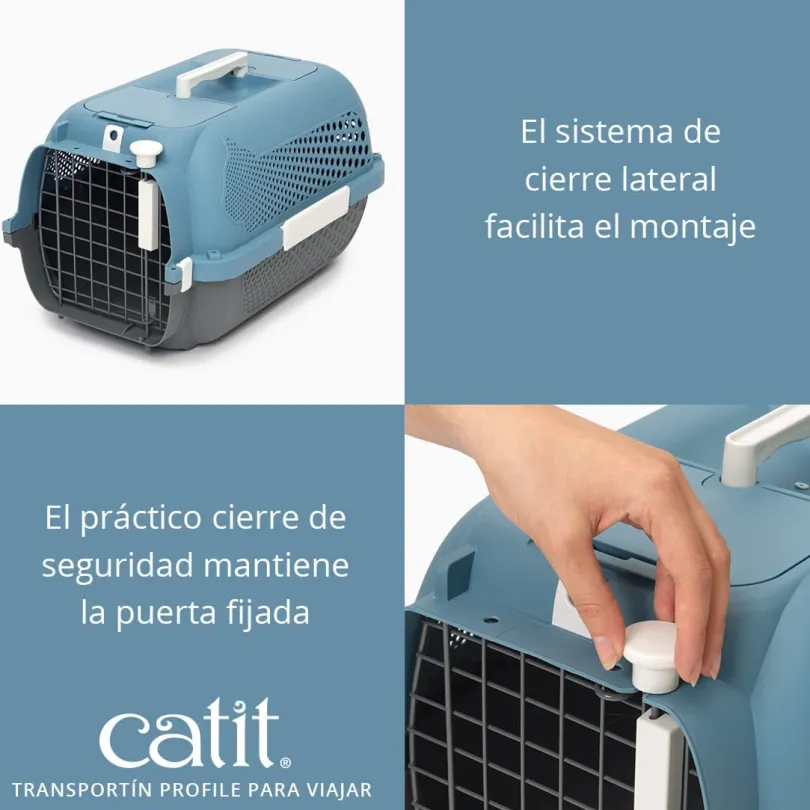Cat It Transportador Voyageur Color Cereza Medium