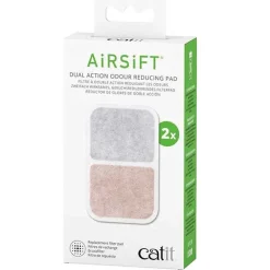 Catit Airsift Filtro Purificador Doble Accion x2 Filtro