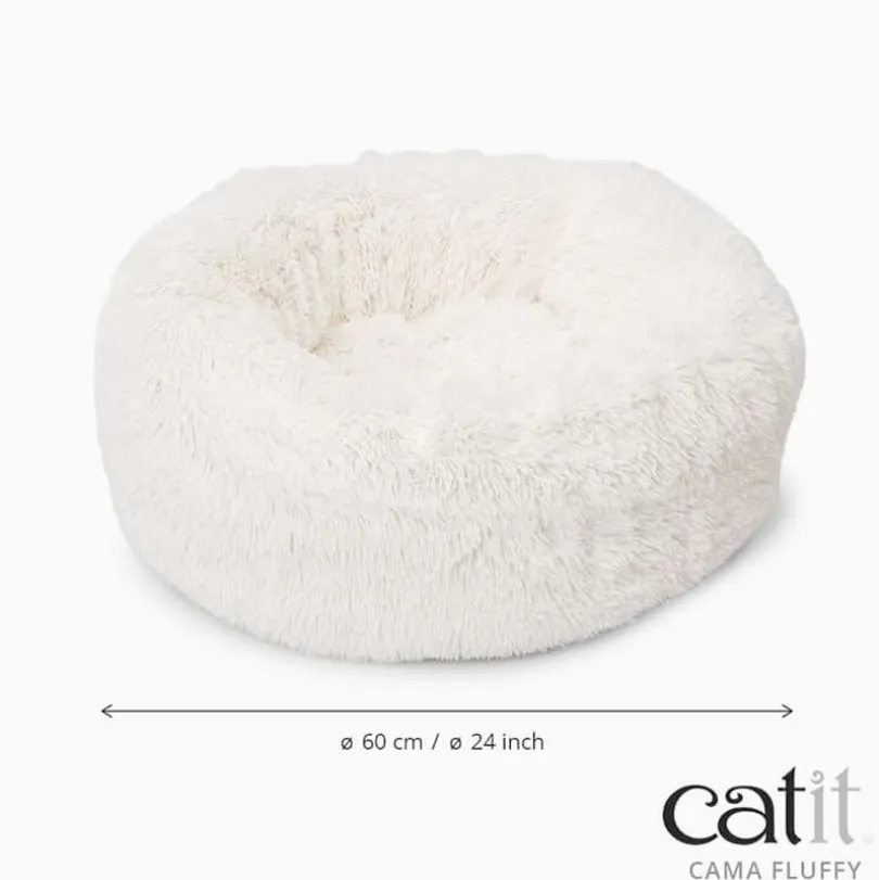 Catit Cama para gatos Fluffy Blanca