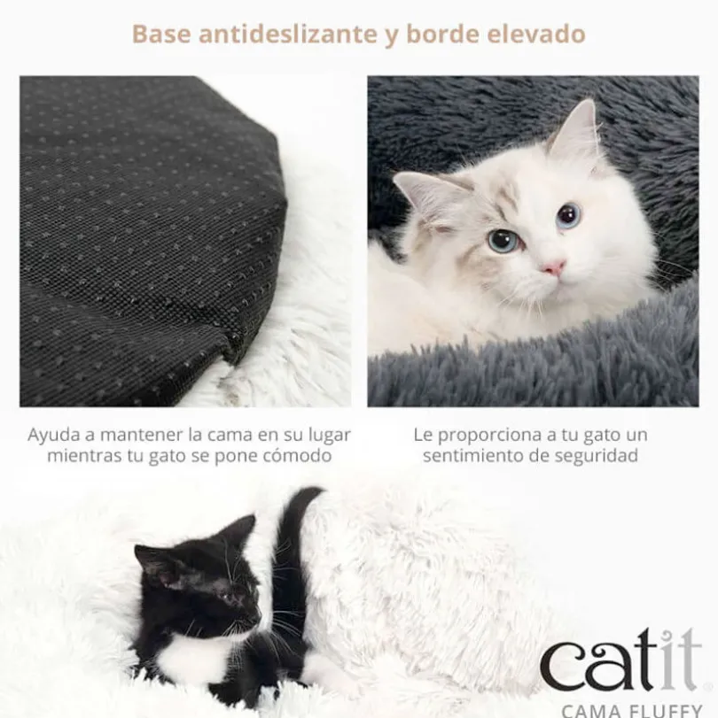 Catit Cama para gatos Fluffy Blanca