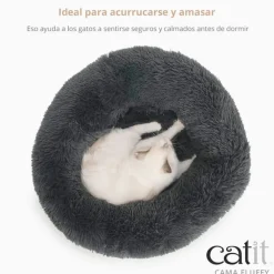 Catit Cama para gatos Fluffy Gris