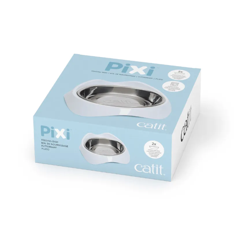 Catit Pixi Comedero Borde Bajo