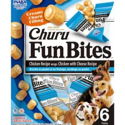 Churu Fun Bites Perro Sabor Pollo y Queso 132gr